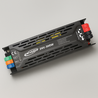 trasformatore 24v 300w in alluminio alimentatore led professionale ad alta potenza con protezione da sovraccarico e corto circui