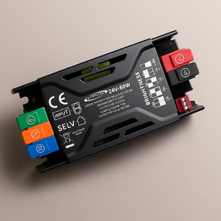 trasformatore in alluminio alimentatore led con protezione da sovraccarico e corto circuito