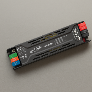 trasformatore 24v 200w in alluminio  alimentatore led ad alta potenza con protezione da sovraccarico e corto circuito