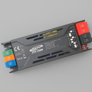 trasformatore 24v 100w in alluminio alimentatore led ad alta potenza con protezione da sovraccarico e corto circuito