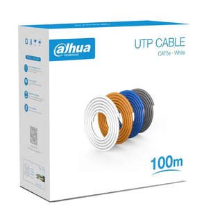 cavo utp cat6 dahua 100m per videosorveglianza ip poe