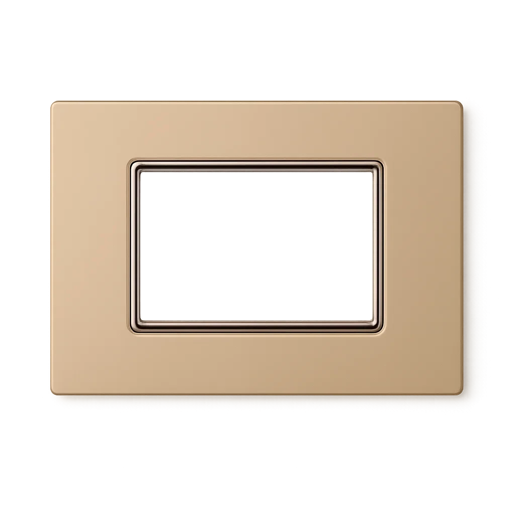 placca in vetro ettroit moon an84311 oro 3 moduli compatibile axolute