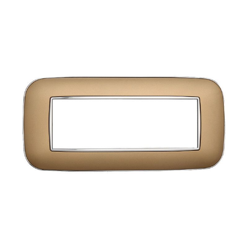 placca ettroit moon orbis 6 moduli oro compatibile axolute an91611