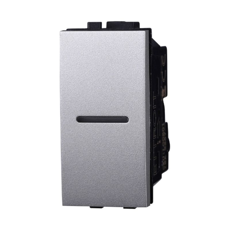 deviatore 1p assiale ettroit space lg0701 grigio compatibile living
