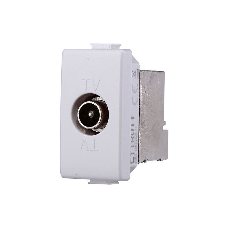connettore tv maschio ettroit solar mt2250 bianco compatibile matix