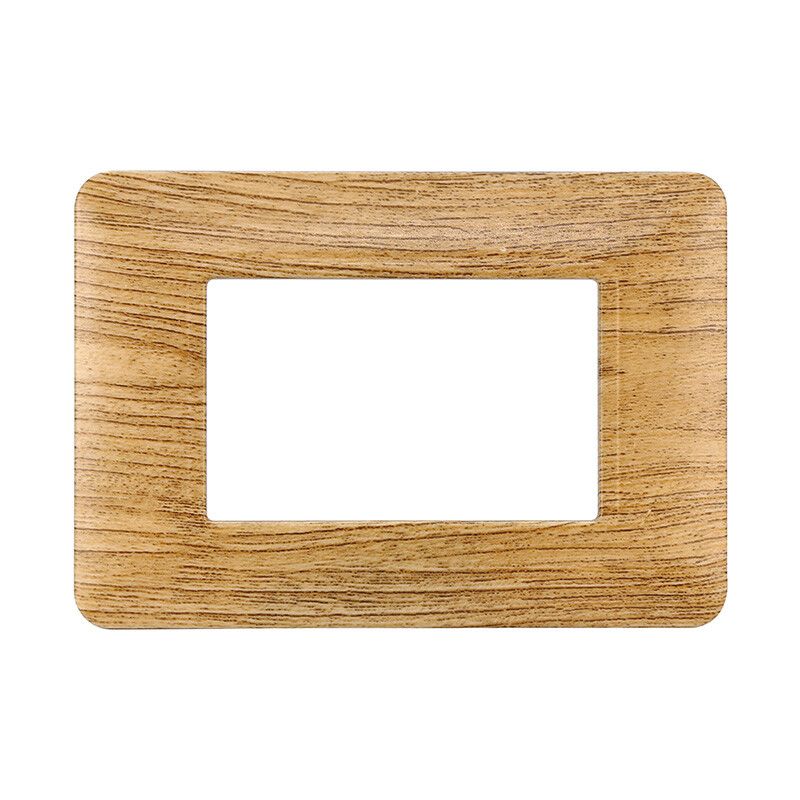 placca elettrica ettroit solar mt83305 3 posti legno scuro compatibile matix