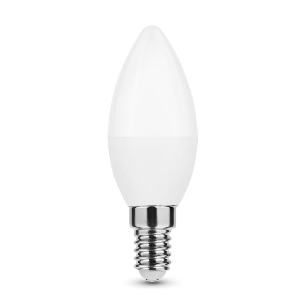 lampadina led e14 universo c36-8w candela 8w opaca