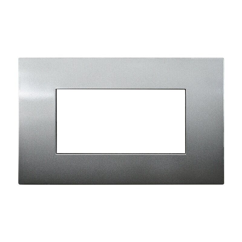 placca ettroit venus va83410 4 posti bronzo compatibile vimar arke