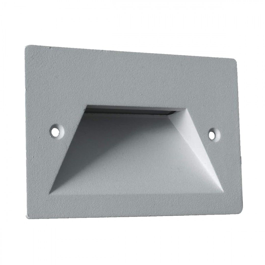 segnapasso led universo es49-g3c 3w ip65 per scatola 503 grigio cct - dettaglio 2