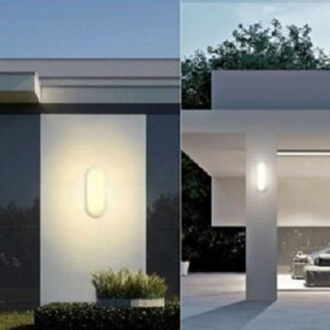 applique led ovale universo es51 18w ip65 da esterno - dettaglio 3