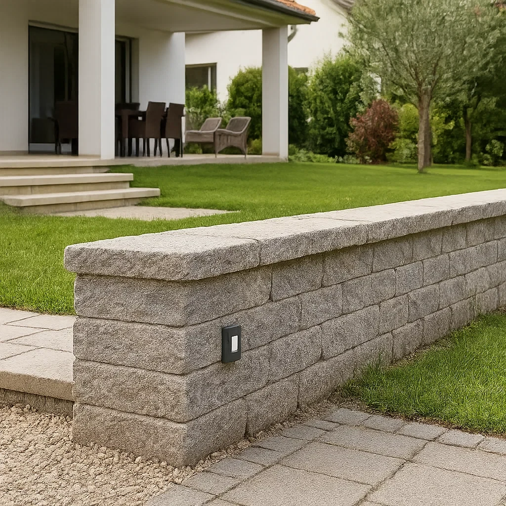 segnapasso da esterno cube universo es62-gn led 12w grigio