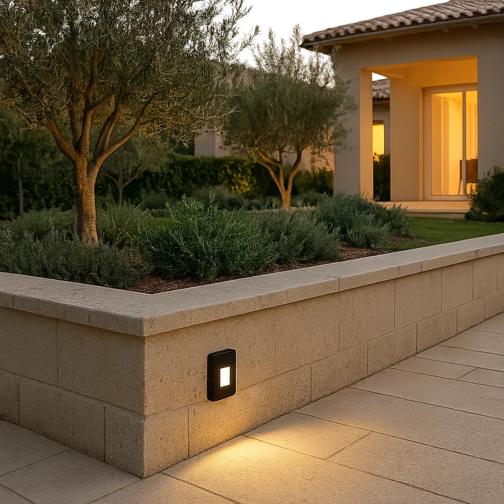 segnapasso da esterno universo es62-nn led 12w nero