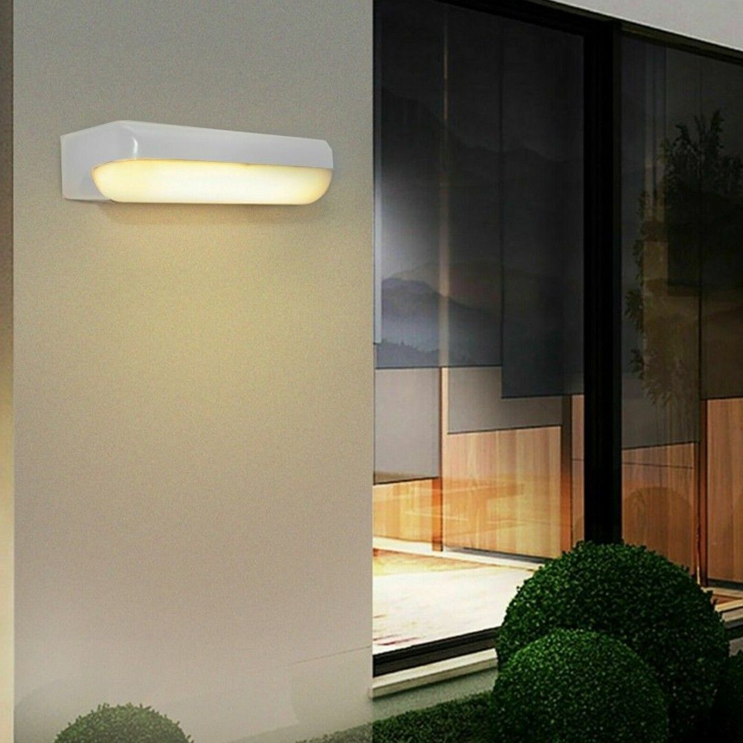 applique da esterno universo es63-bf led 12w ip65 bianco freddo