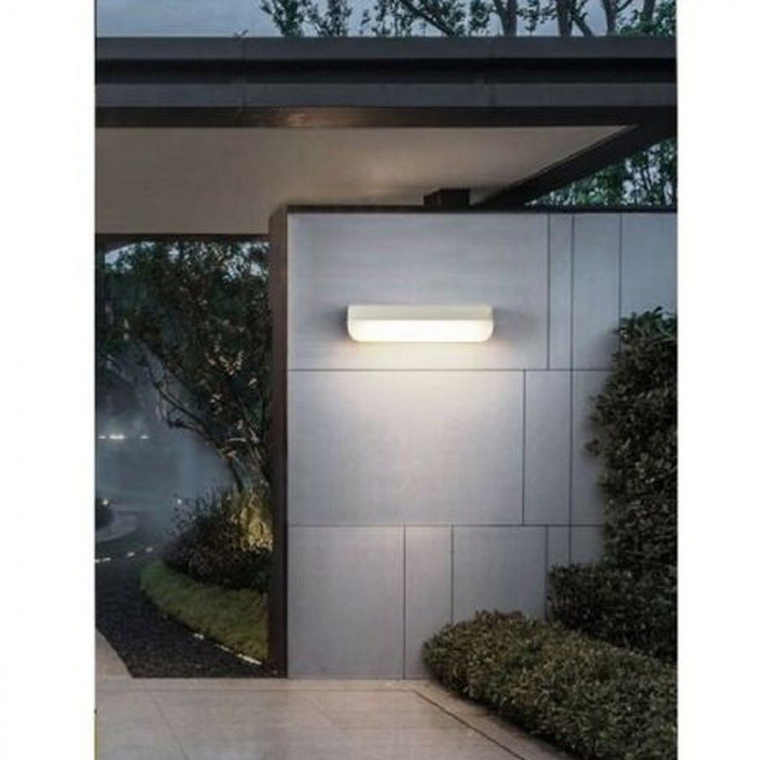 applique da esterno universo es63-bf led 12w ip65 bianco freddo - dettaglio 3