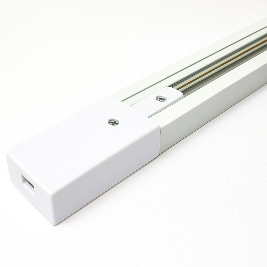 binario monofase universo pista-2b bianco 2 metri