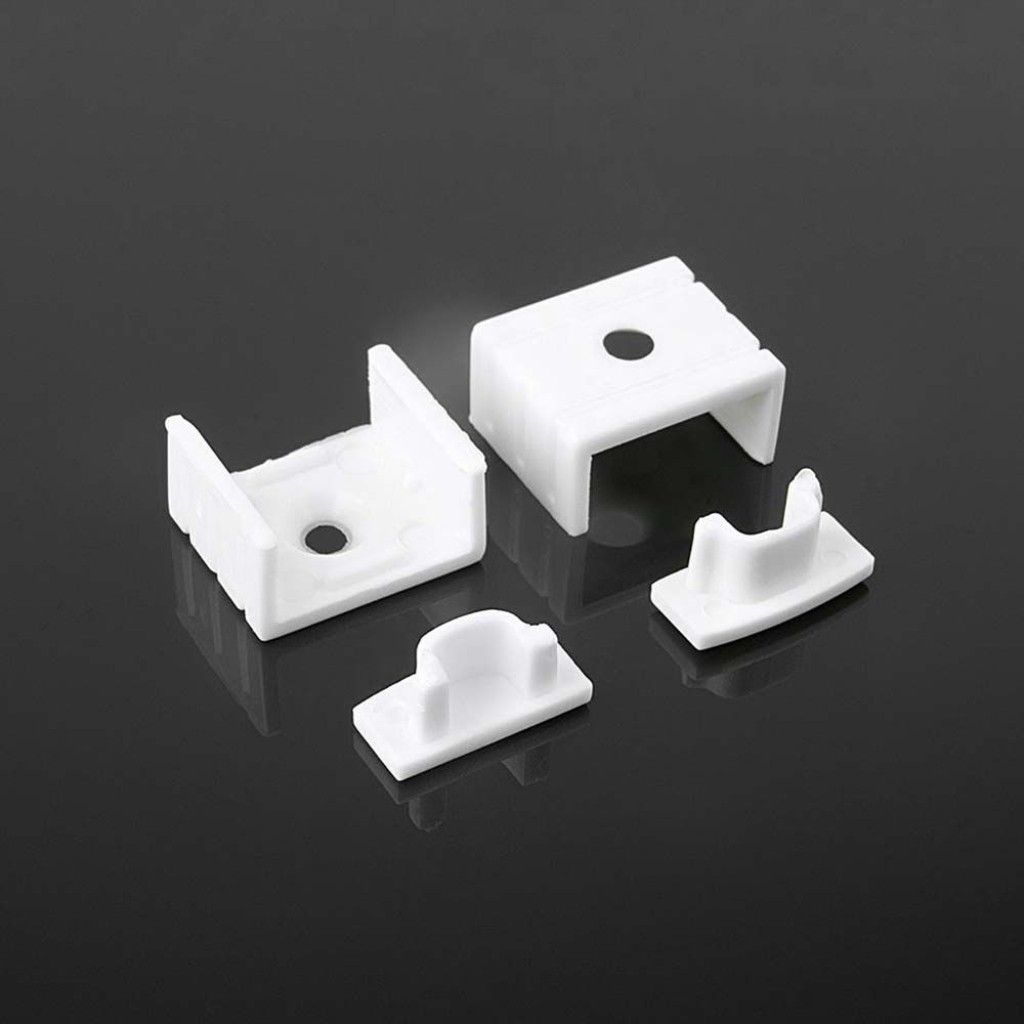 kit 3 profili in alluminio terafacatory vt-8157 da 2 m con diffusore opaco - dettaglio 3