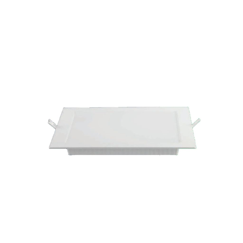 mini pannello led v-tac vt-61012-sq 12w da incasso quadrato 4000k