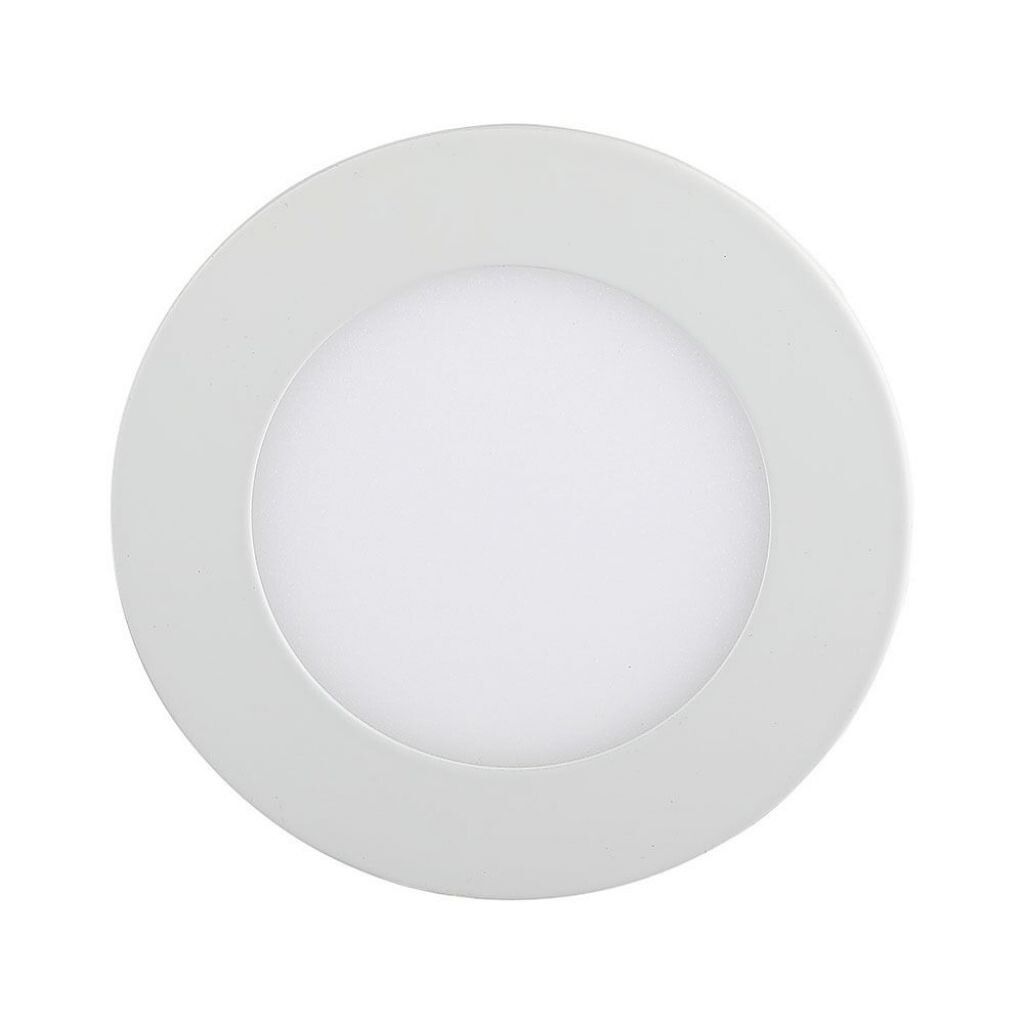 mini pannello led v-tac vt-1207rd-n 12w incasso rotondo 2700k