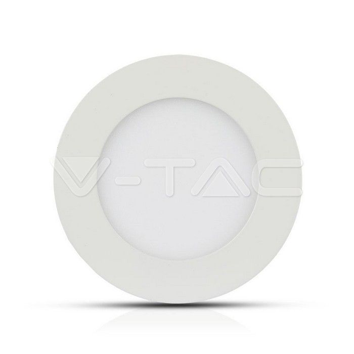 pannello led da incasso v-tac vt-624 24w rotondo 6400k samsung