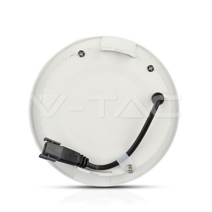 pannello led da incasso v-tac vt-624 24w rotondo 6400k samsung - dettaglio 2