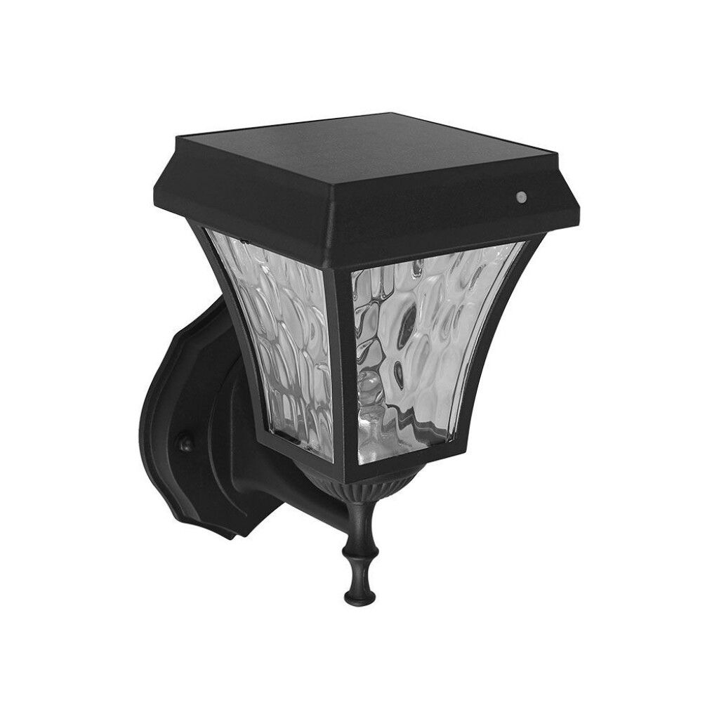 applique solare led vtac 3 colori vt-982-s 2w ip65 nero opaco - dettaglio 3