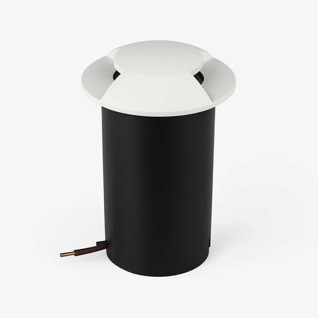 faretto segnapasso led da incasso v-tac vt-1161 1w 3000k doppia emissione - dettaglio 2