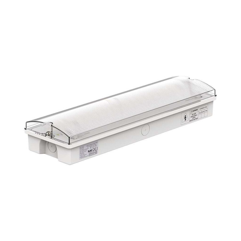 lampada led di emergenza v-tac vt-997 3w ip65 con autotest e controllo rf - dettaglio 2