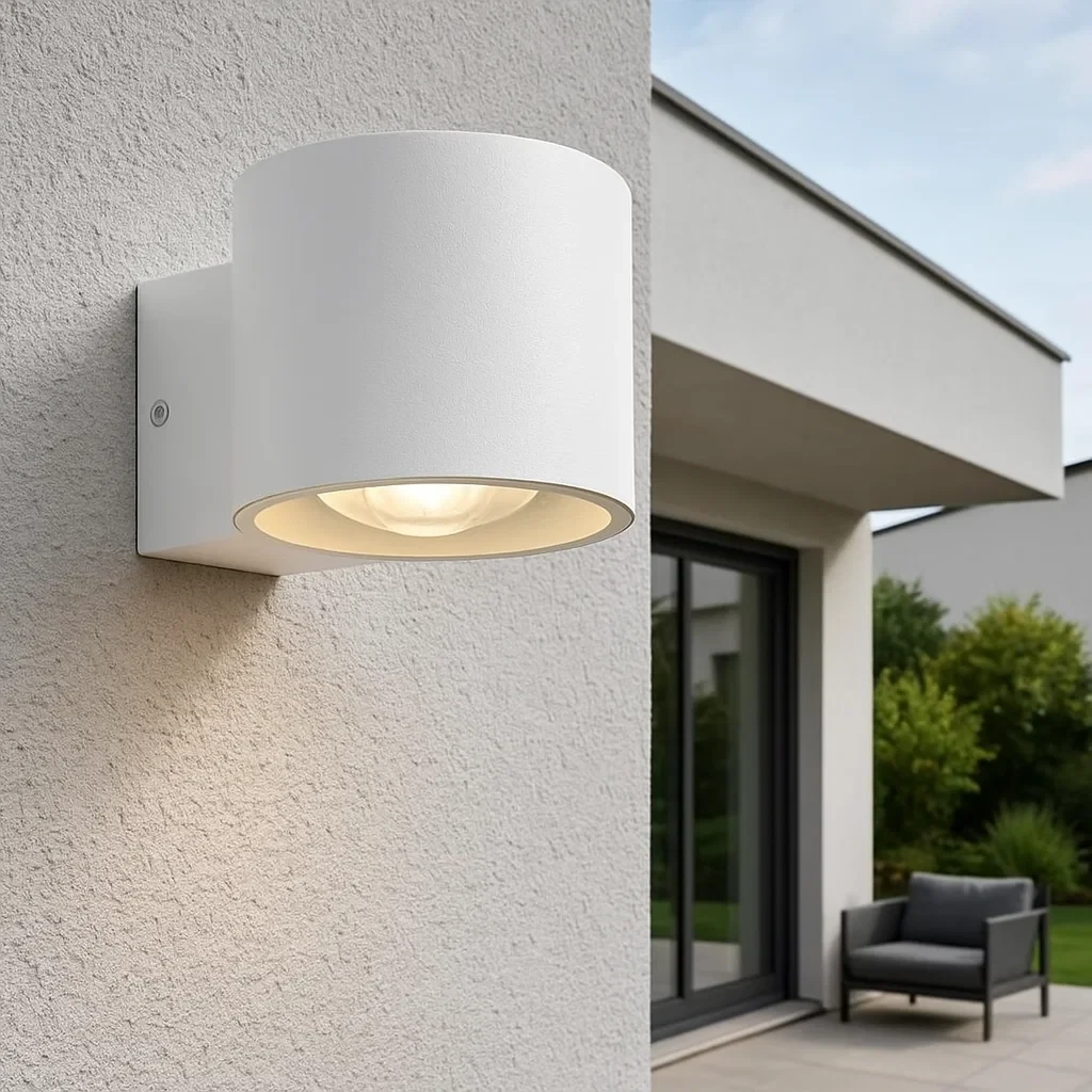 applique led da esterno v-tac vt-1179 5w doppio fascio bianca 3000k ip65