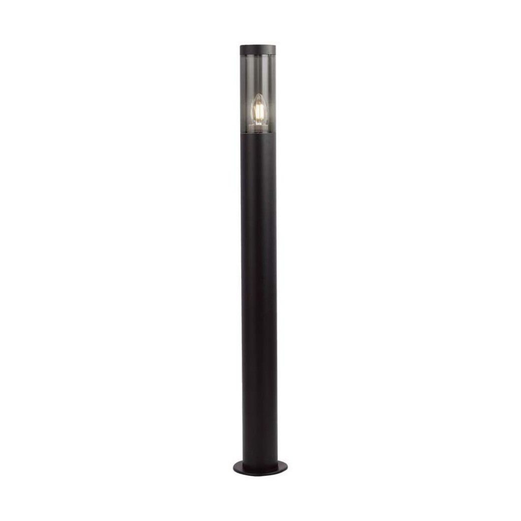 paletto da giardino v-tac vt-1185 e27 nero fumè ip44 100 cm - dettaglio 2