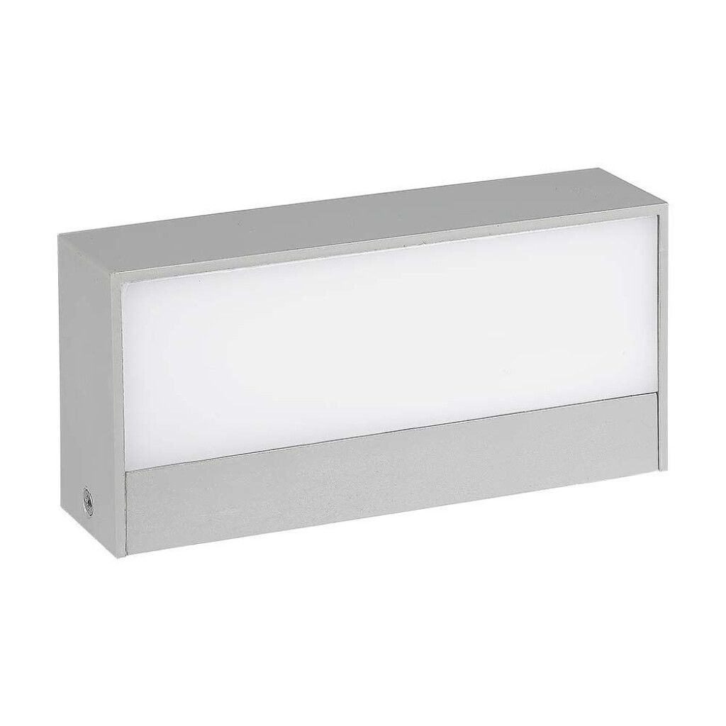 applique da esterno v-tac vt-8056-n led 9w up down 3000k ip65 grigio - dettaglio 2