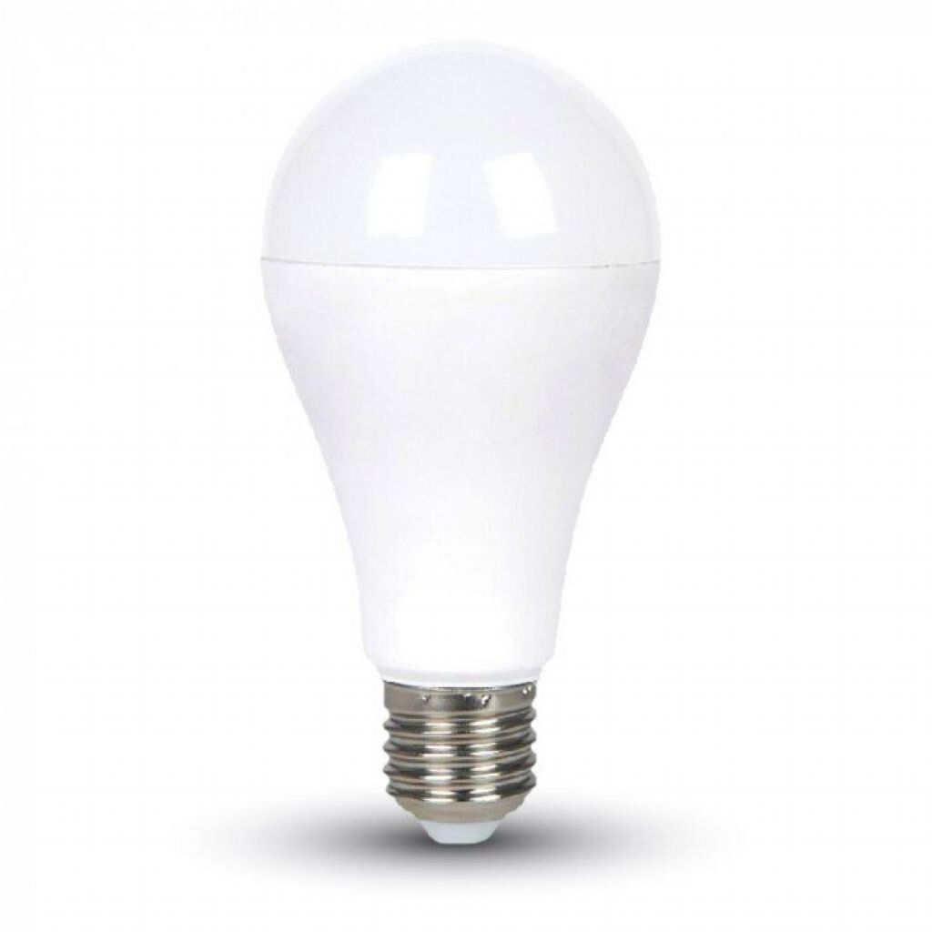 lampadina led e27 v-tac vt-2015 15w a65 bianco caldo 2700k