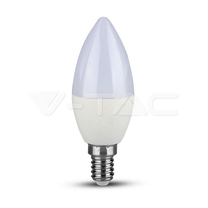 lampadina led v-tac vt-226 5,5w e14 candela 3000k samsung chip