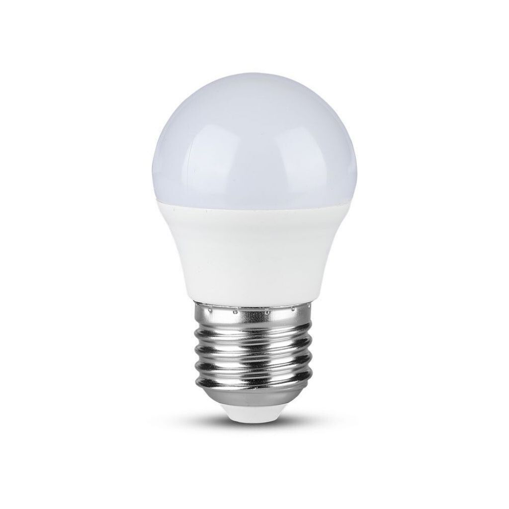 lampadina led v-tac vt-246 e27 g45 4,5w 3000k 470 lm