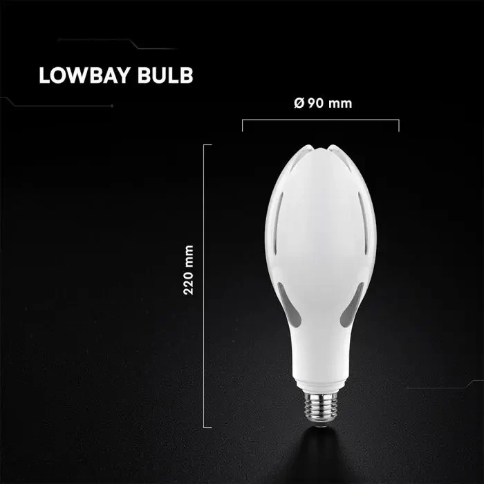 lampadina led e27 v-tac vt-240 36w oliva 6500k - dettaglio 3