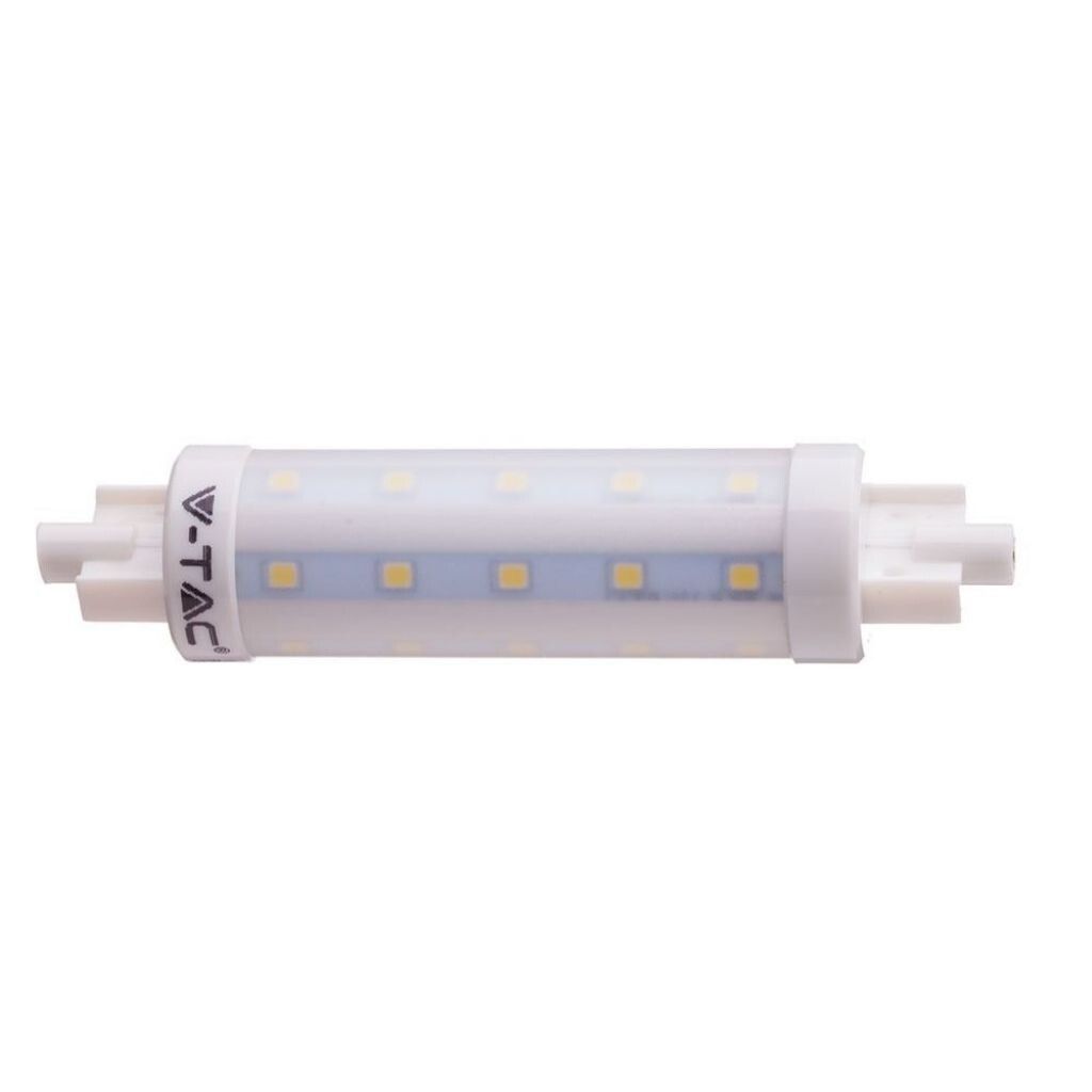 lampadina led r7s v-tac vt-1917 7w 3000k 118 mm