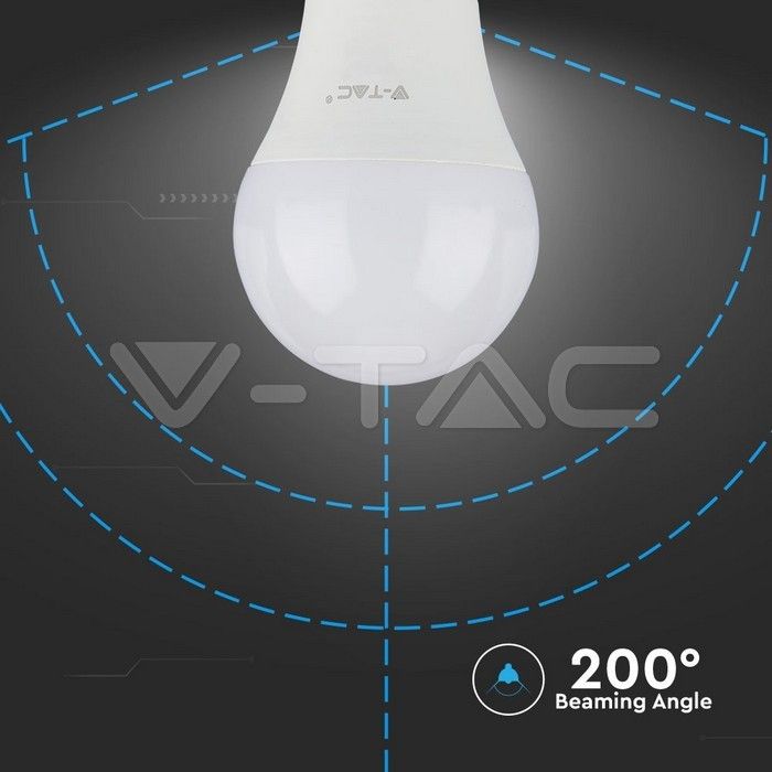 lampadina led v-tac vt-2112 e27 a60 11w 6400k - dettaglio 3