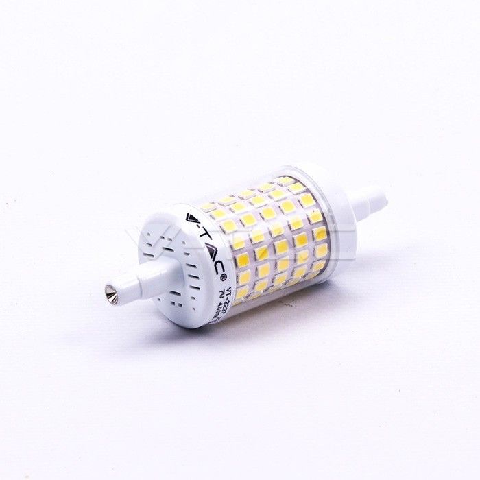 lampadina led r7s v-tac vt-2237 7w 3000k 78 mm