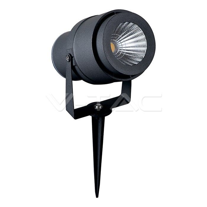 picchetto led da giardino v-tac vt-857 grigio 12w 4000k ip65 - dettaglio 2