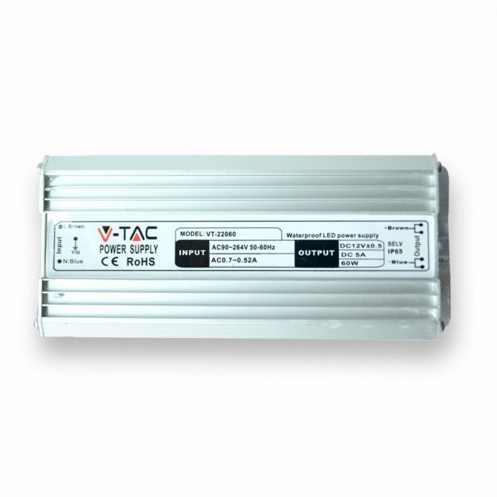alimentatore led v-tac vt-22101 100w 24v 4,2a ip65