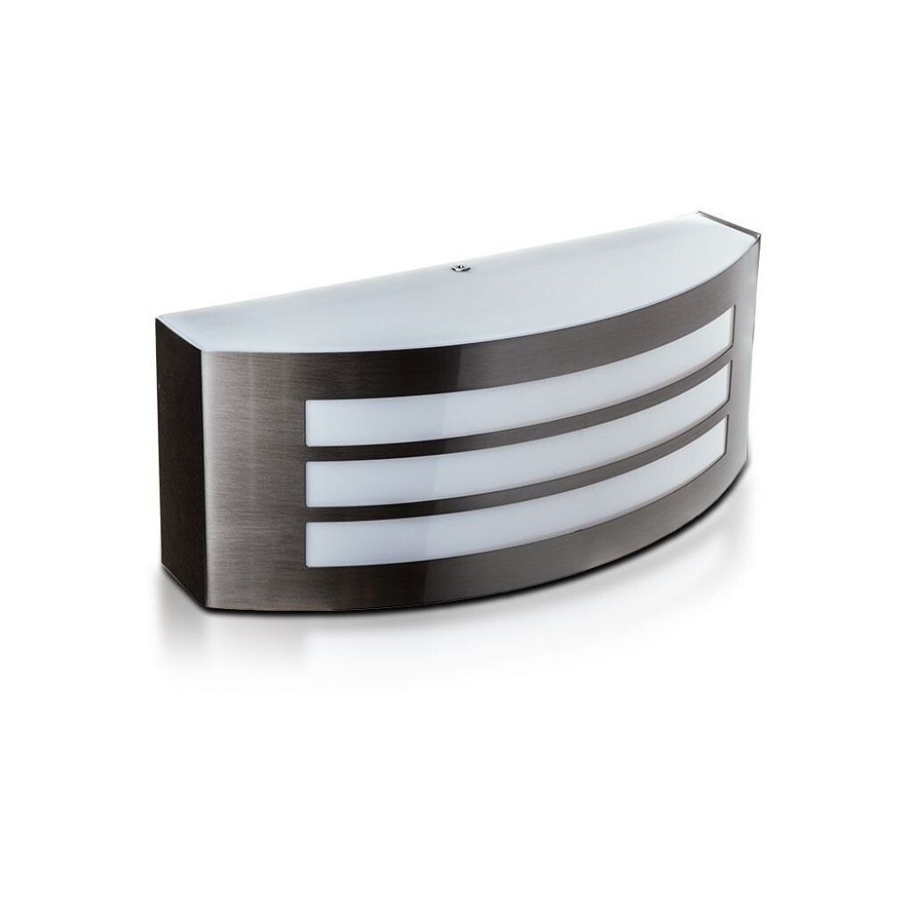 applique da esterno v-tac vt-7680 e27 ip44 in acciaio inox - dettaglio 2