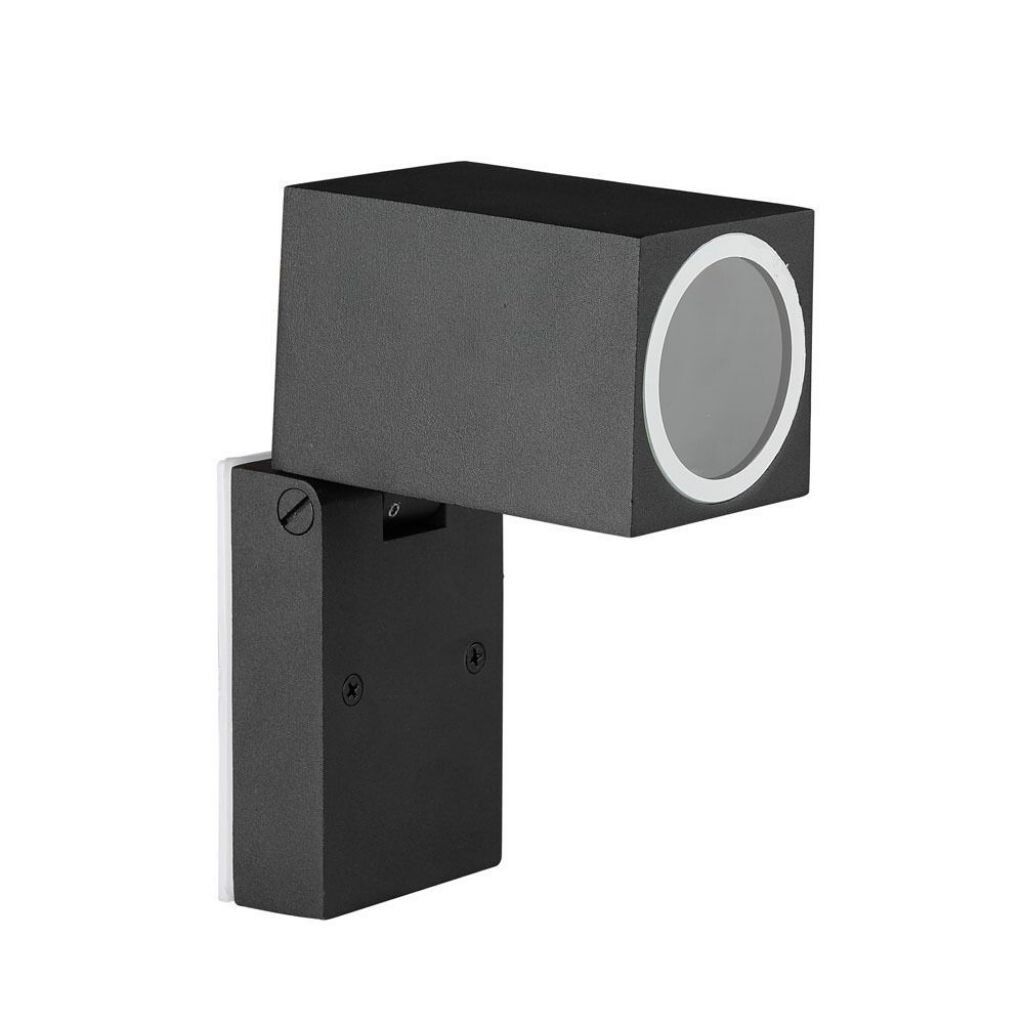 OSRAM ENDURA Classic Square Updown applique da esterno, colore nero, attacco GU10 (max 35W), compatibile con lampada normale o smart, tipo up/down, grado di protezione IP44 OSRAM ENDURA Classic Square Updown applique da esterno, colore nero, attacco GU10 (max 35W), compatibile con lampada normale o smart, tipo up/down, grado di protezione IP44