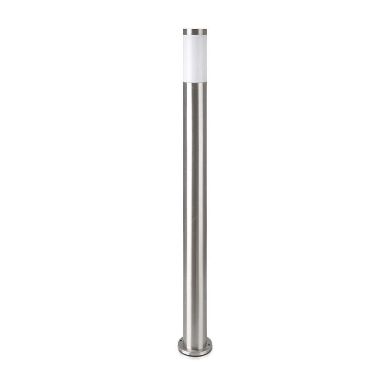 paletto da giardino v-tac vt-838-110 e27 max 60w ip44 acciaio inox 110 cm - dettaglio 2