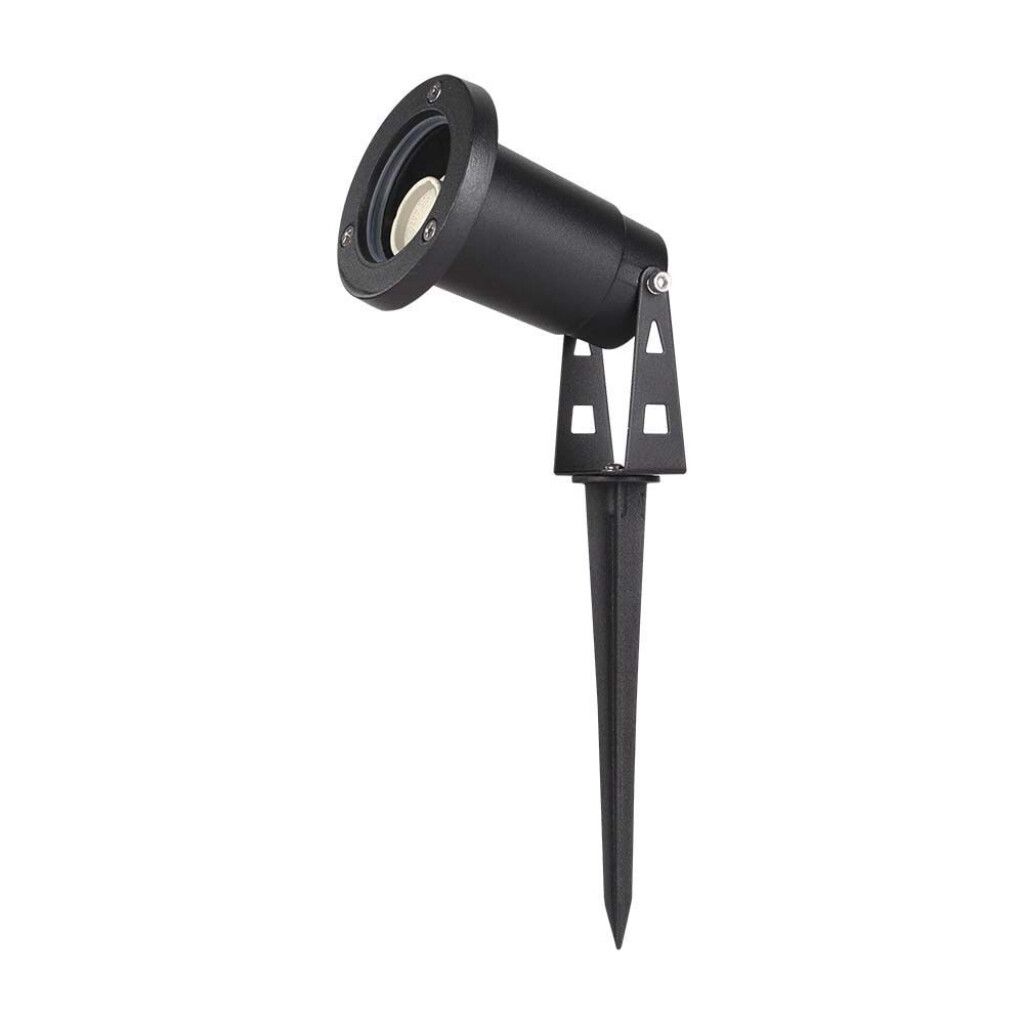 picchetto da giardino v-tac vt-1119 gu10 nero ip65 - dettaglio 2