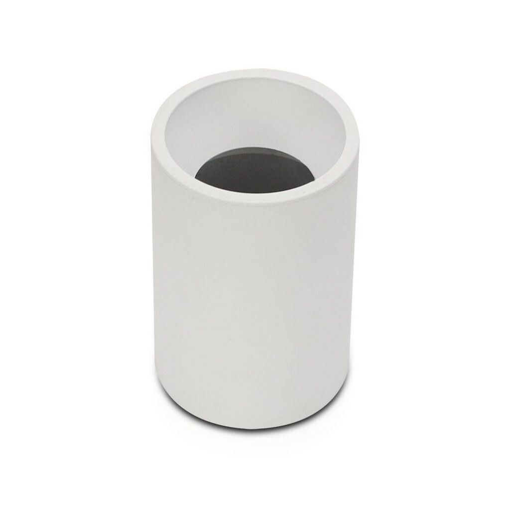 portafaretto a plafone v-tac vt-802-w gu10 rotondo bianco