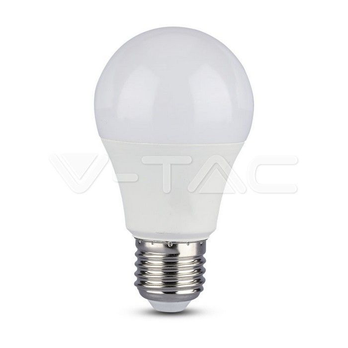 lampadina led v-tac vt-2219 9w e27 a60 con sensore microonde 6400k