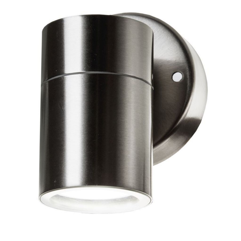 applique da esterno v-tac vt-7621 gu10 35w max ip44 in acciaio inox - dettaglio 2
