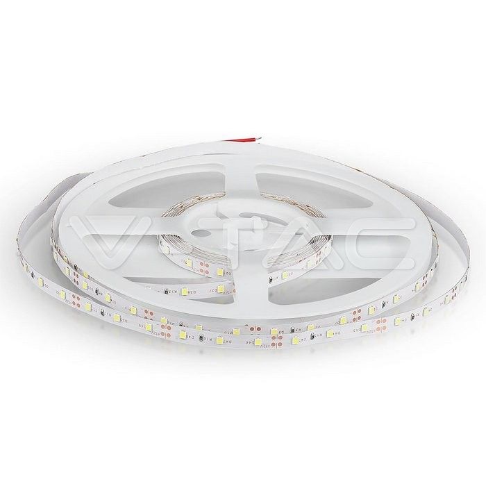 striscia led v-tac sku 2011 smd3528 verde 60 led/m ip20 12v