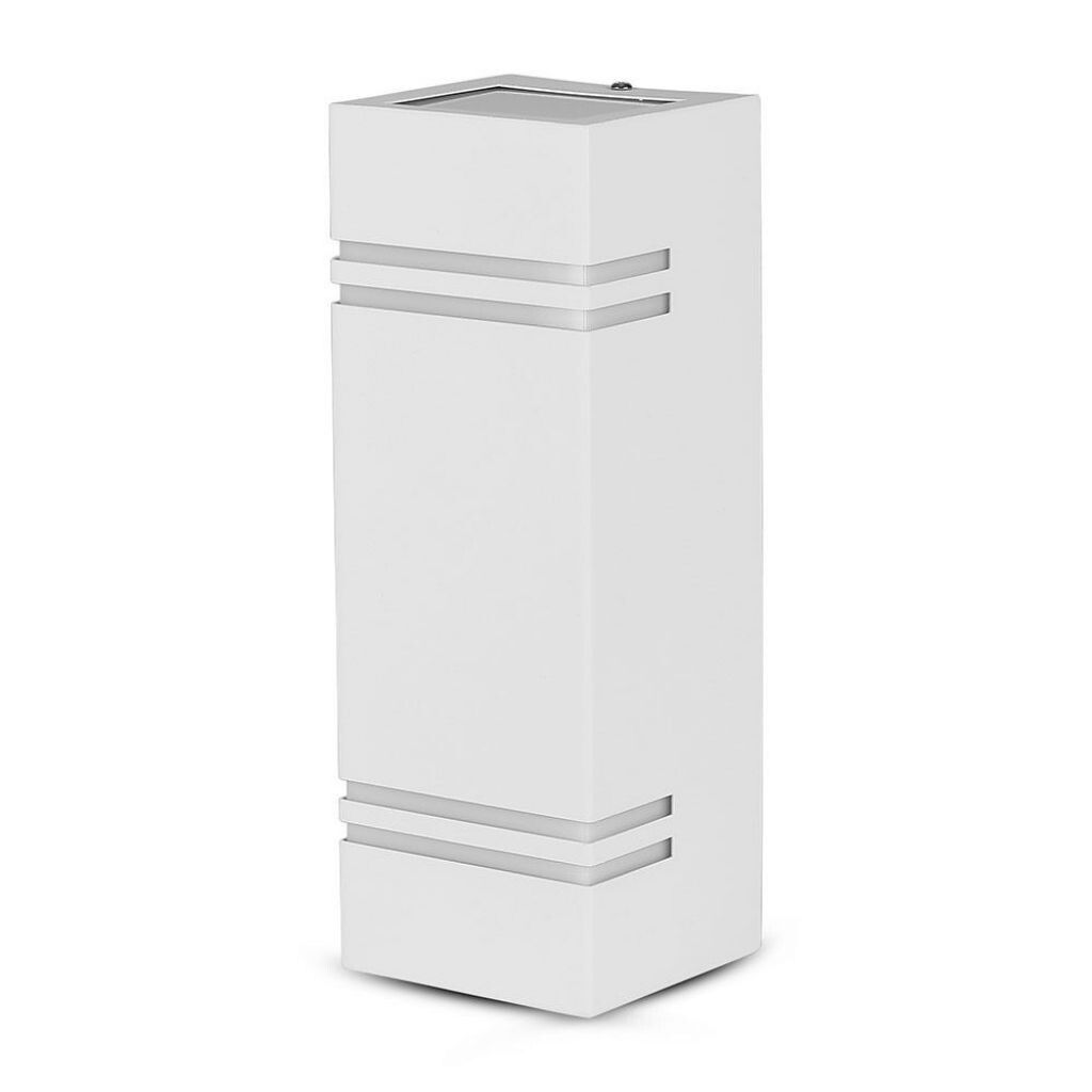 applique da esterno v-tac vt-7662-w 2x gu10 bianca ip44 - dettaglio 2