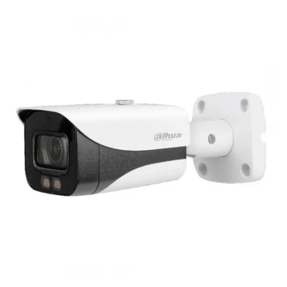 telecamera bullet dahua hac-hfw2249e-a-led 2 mp full-color con led 40 m
