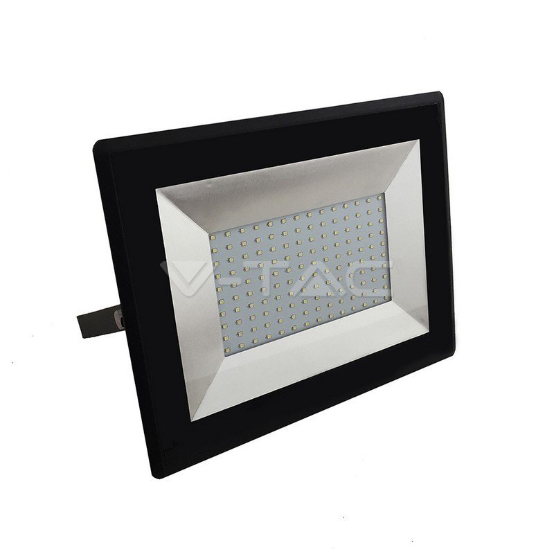faro led da esterno v-tac vt-40101 100w 6500k ip65 nero